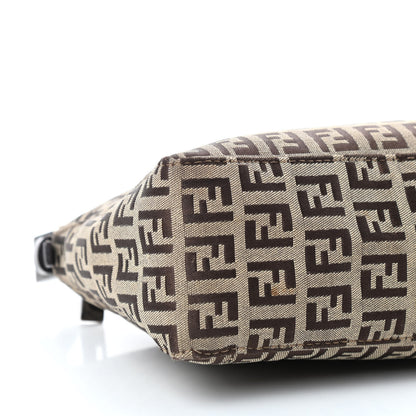 Fendi Zucchino Pochette Dark Brown 7 of 9