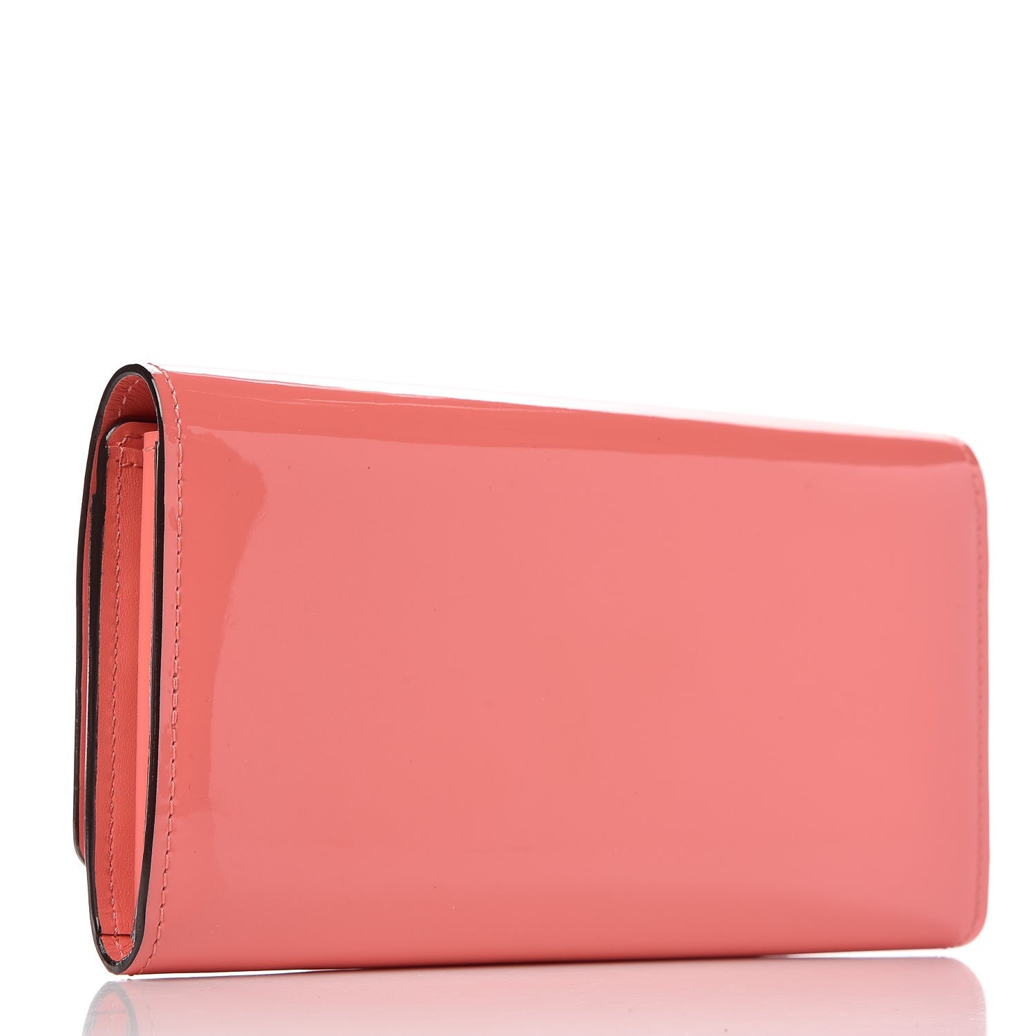 Louis Vuitton Patent Louise Wallet Rose Litchi 3 of 7