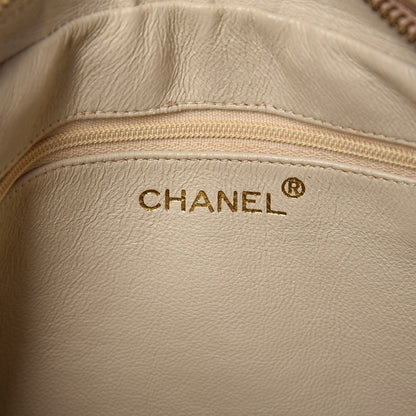Chanel Lambskin Chevron Tassel Camera Case Taupe 5 of 9