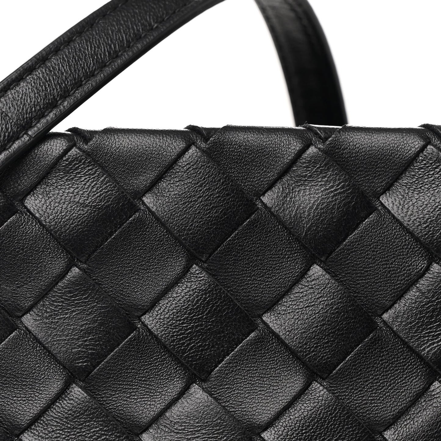 Nappa Intrecciato Small Tote Black