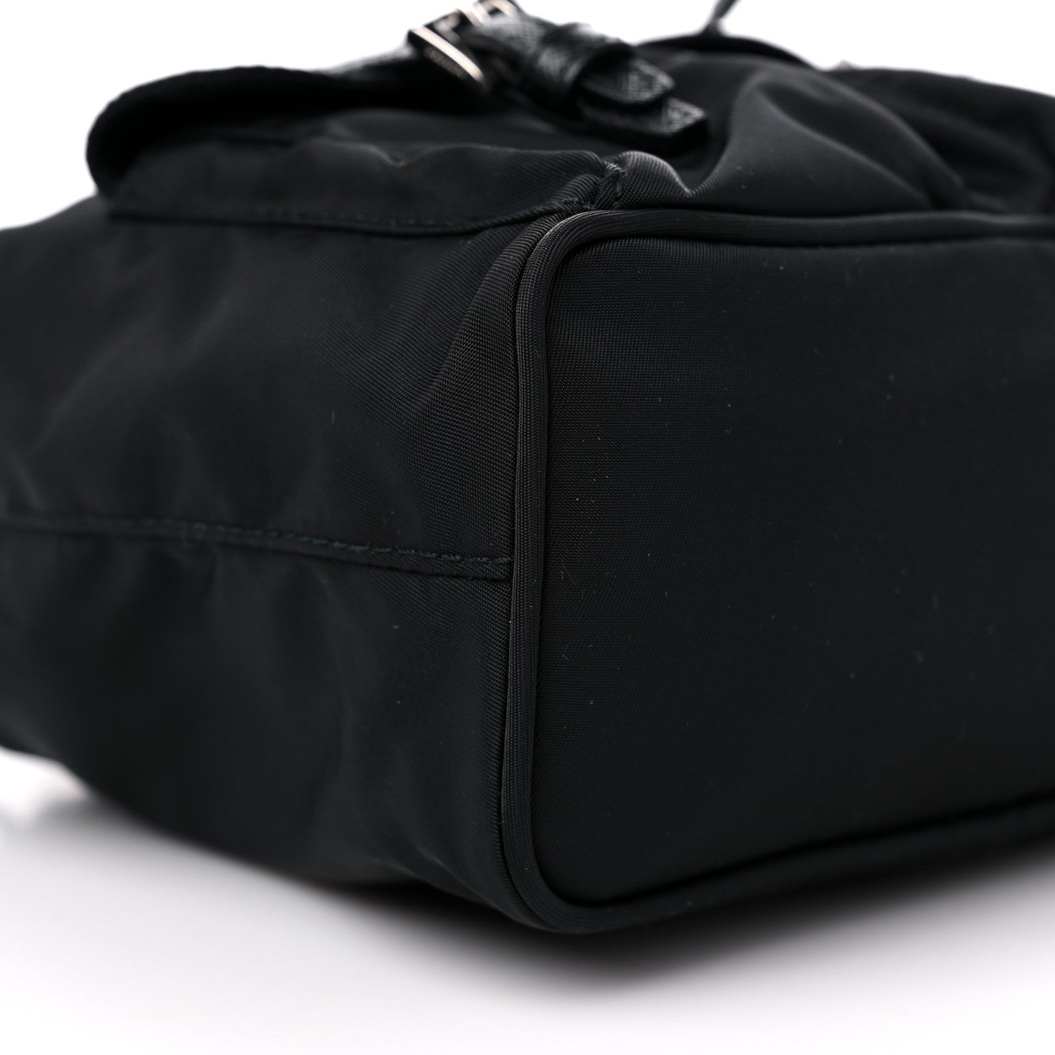 Prada Nylon Vela Mini Crossbody Backpack Black 7 of 9