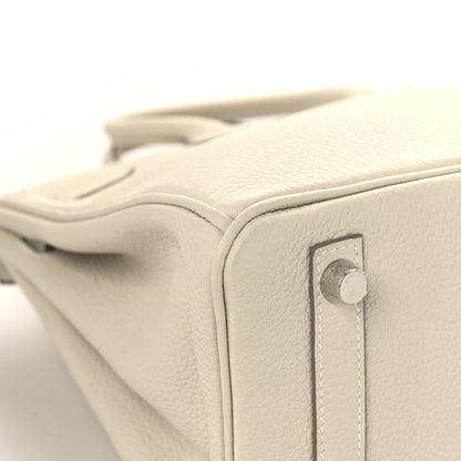 Hermes Togo Birkin 25 Craie 11 of 13