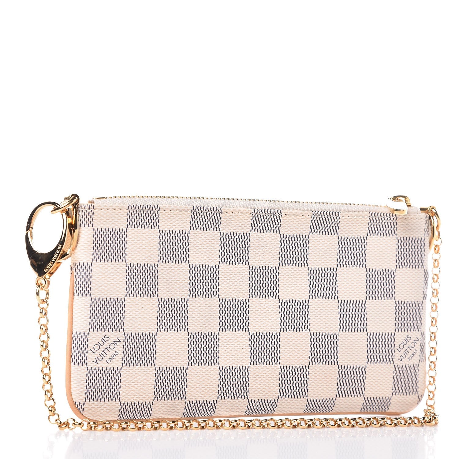 Louis Vuitton Damier Azur Pochette Milla MM 3 of 7