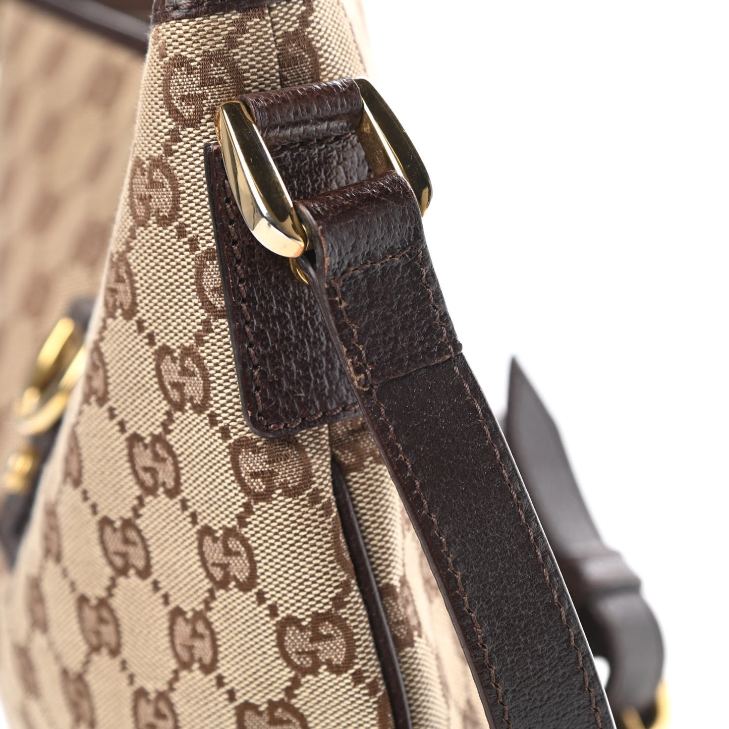 Monogram Abbey Messenger Bag Dark Brown