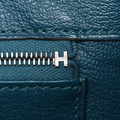 Hermes Togo Verso Birkin 25 Menthe Vert Bosphore 20 of 35