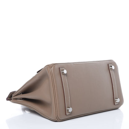 Hermes Swift Birkin 25 Etoupe 5 of 28