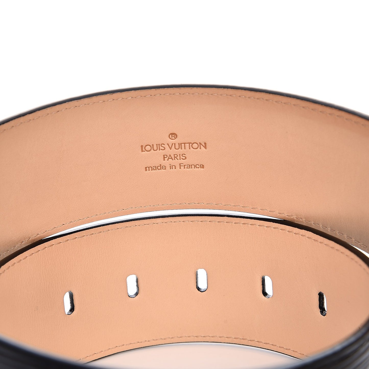 Epi Buckle Belt 80 32 Black