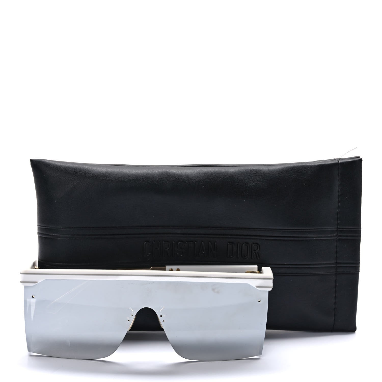 Christian Dior Diorclub M1U Mask Sunglasses White 9 of 9
