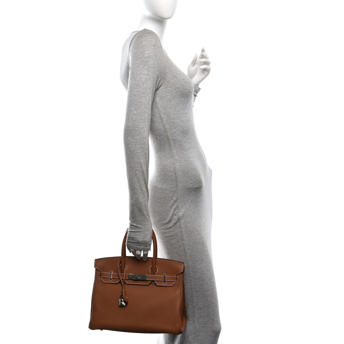 Hermes Togo Birkin 30 Gold 2 of 12