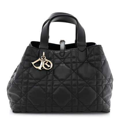 Christian Dior Calfskin Macrocannage Medium Toujours Black 1 of 11