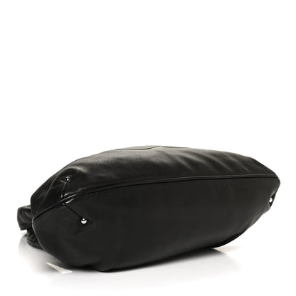 Chanel Lambskin Kiss Lock Frame Bag Black 4 of 10