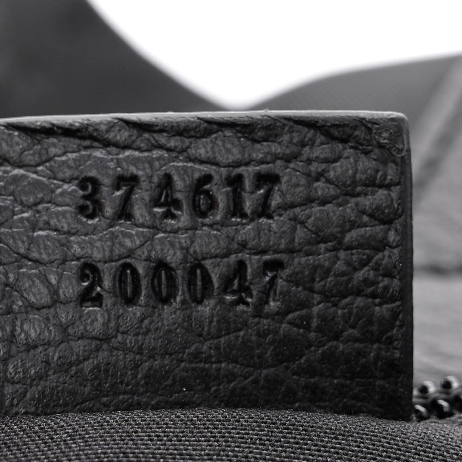 Gucci Monogram Waist Belt Bag Black 7 of 12