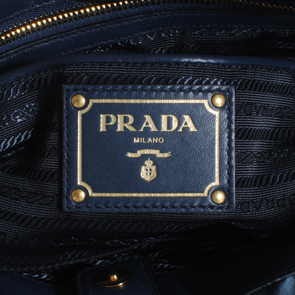 Prada Tessuto Nylon Gaufre Tote Denim 6 of 10