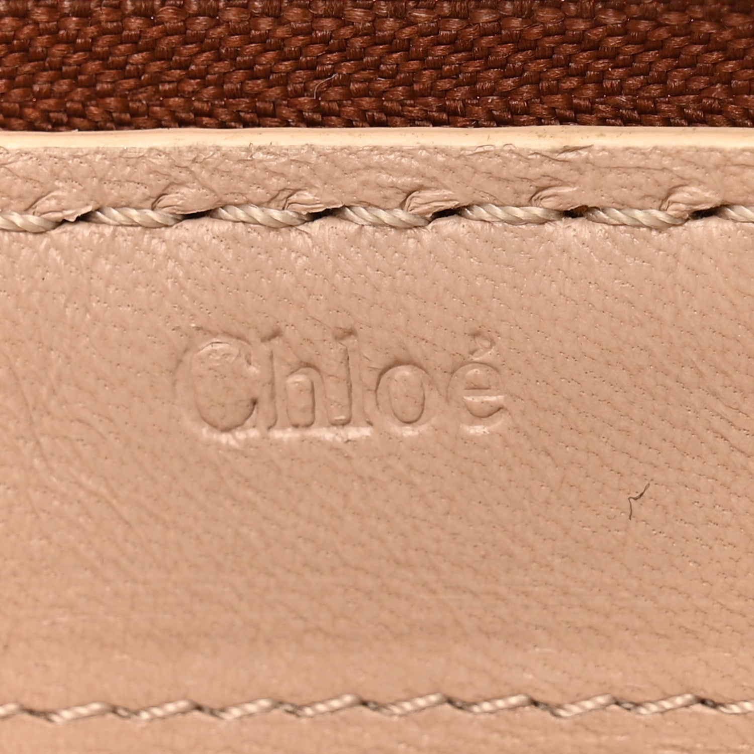 Chloe Grained Calfskin Marcie Long Zip Around Wallet Tan 7 of 11