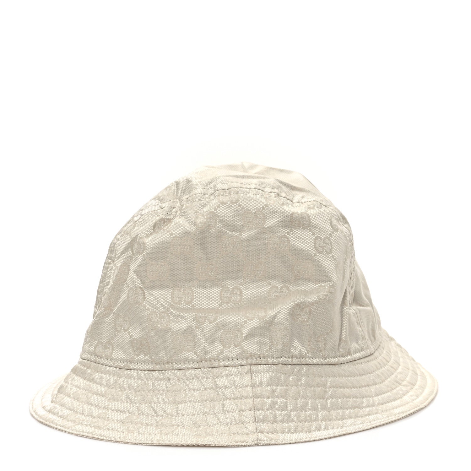 Gucci Nylon Monogram Bucket Hat XL Beige 6 of 8