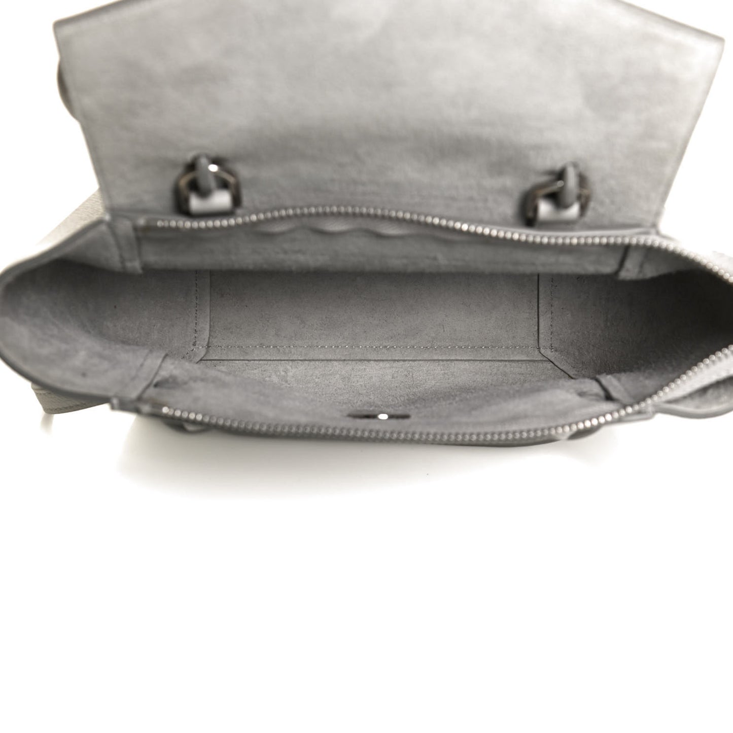 Grained Calfskin Nano Belt Bag Cloud