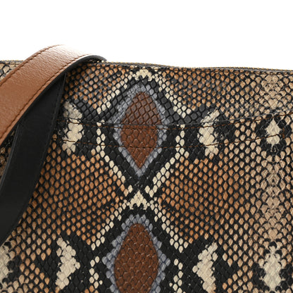 Chloe Calfskin Snakeskin Embossed Small Roy Bag Multicolor 7 of 9