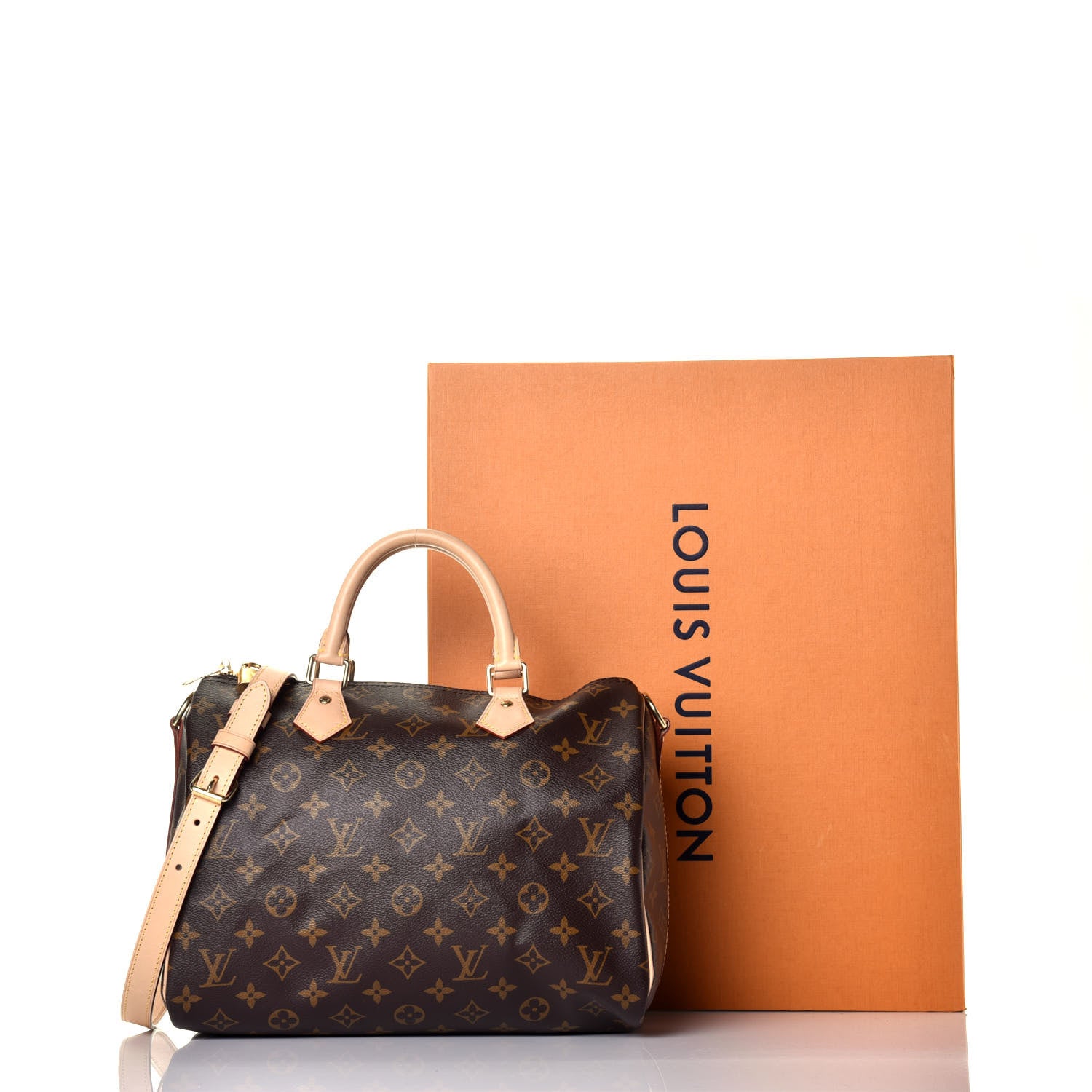 Louis Vuitton Monogram Speedy Bandouliere 30 11 of 14