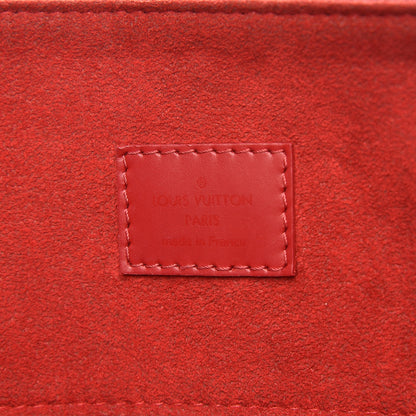 Louis Vuitton Damier Ebene Caissa Hobo Cherry 7 of 11