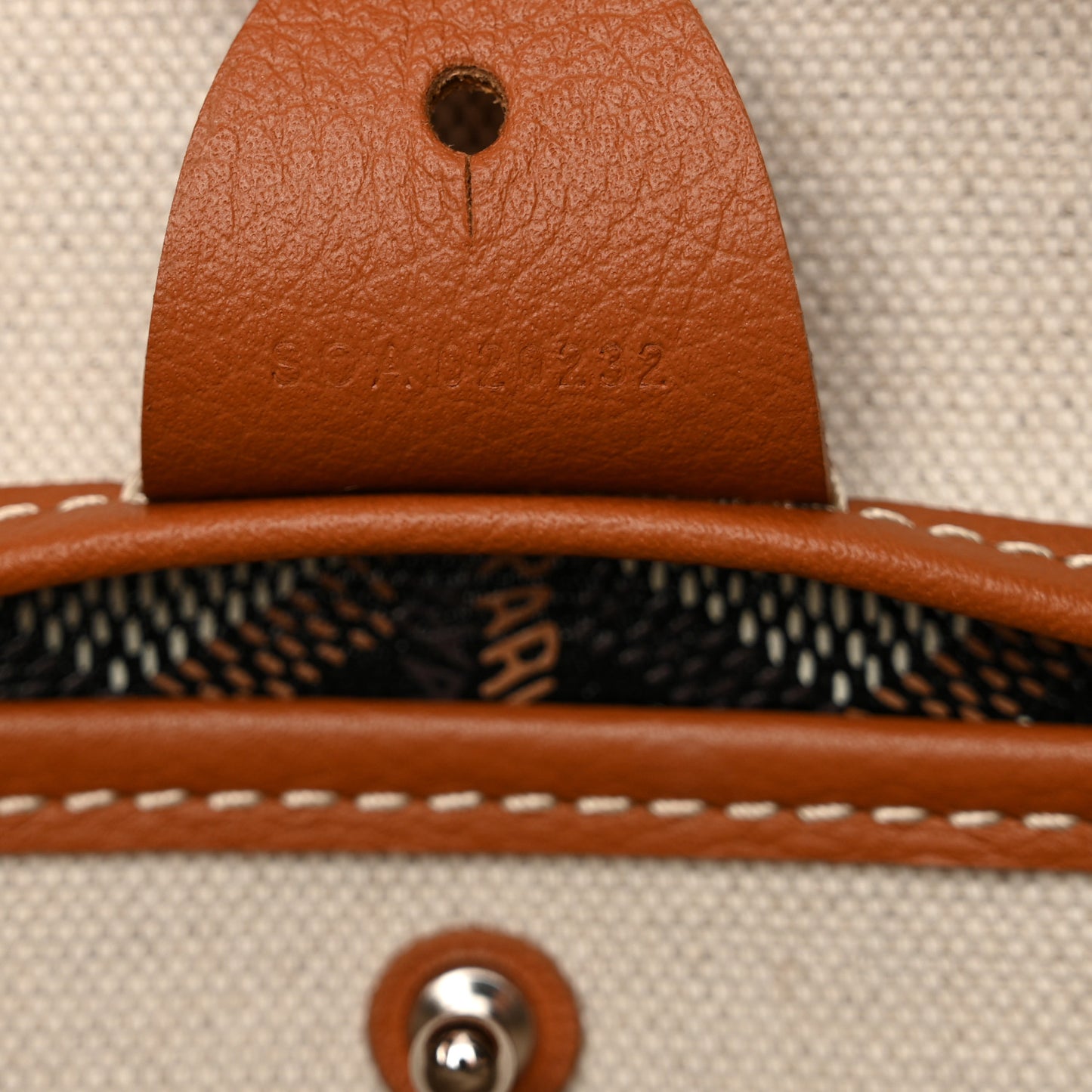 Goyardine Artois PM Black Gold