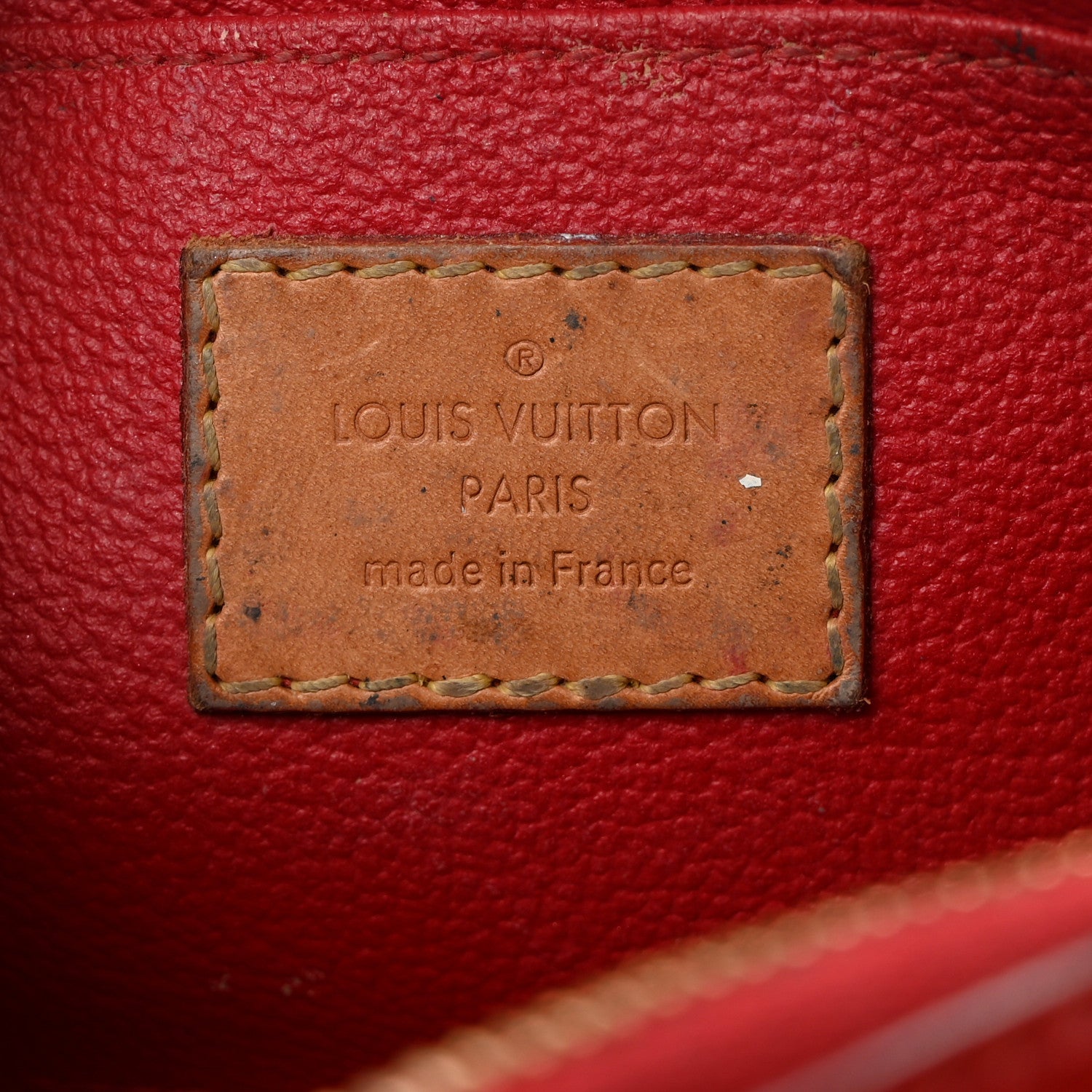 Louis Vuitton Vernis Cosmetic Pouch Cherry 6 of 7