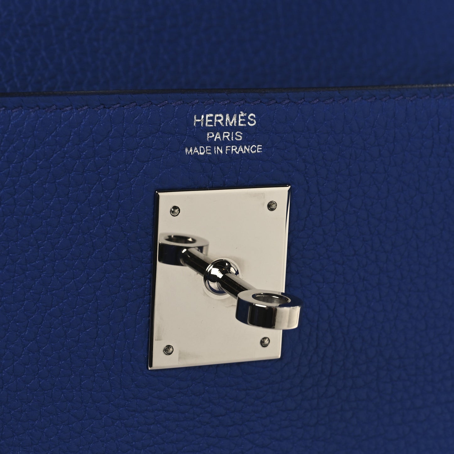 Togo Kelly Retourne 28 Bleu Royal