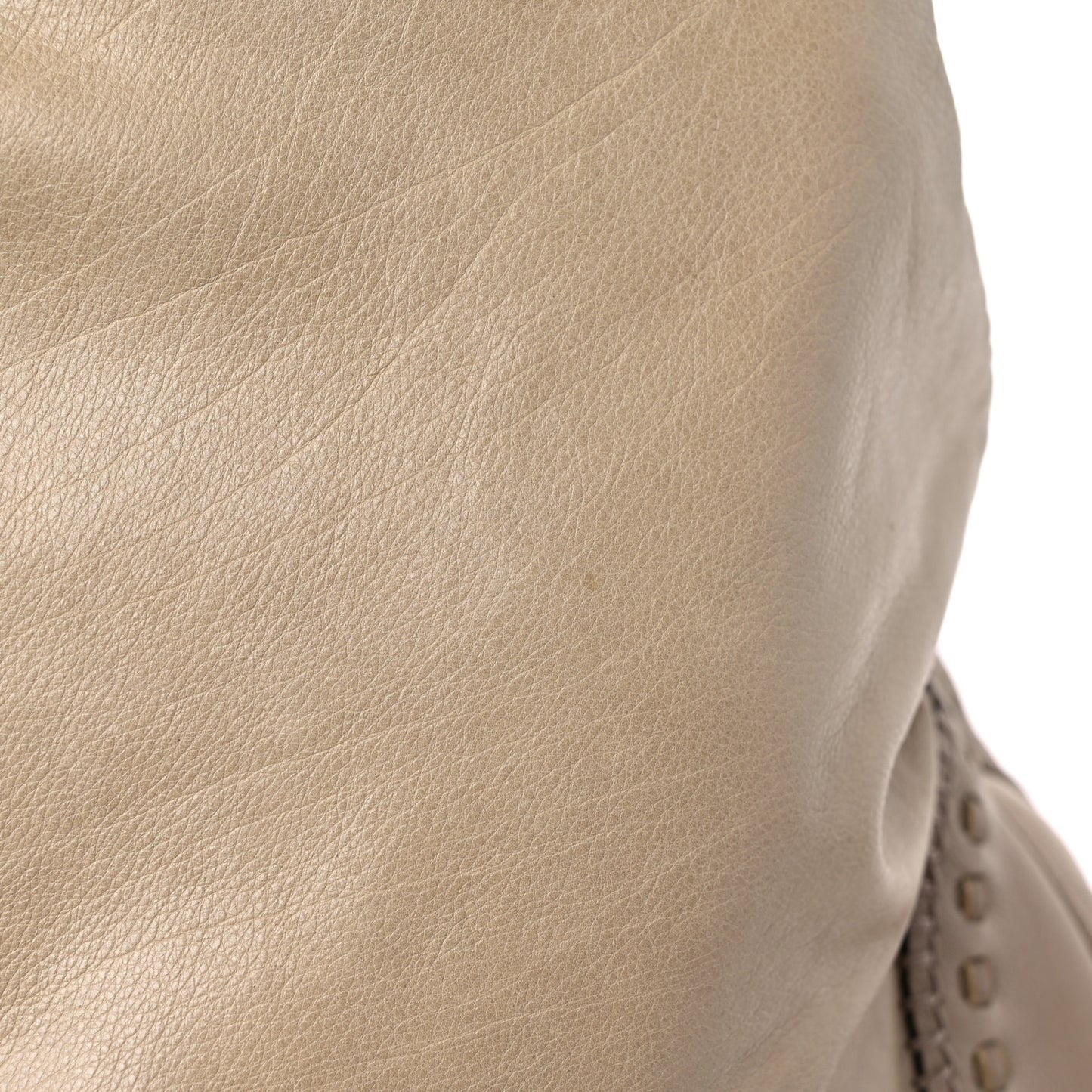 Calfskin Large New Jackie Hobo Beige