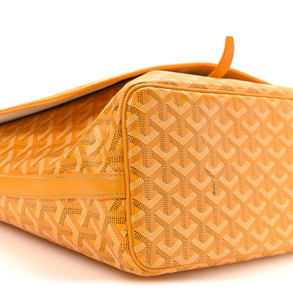 Goyard Goyardine Capetien Messenger Bag Yellow 9 of 10