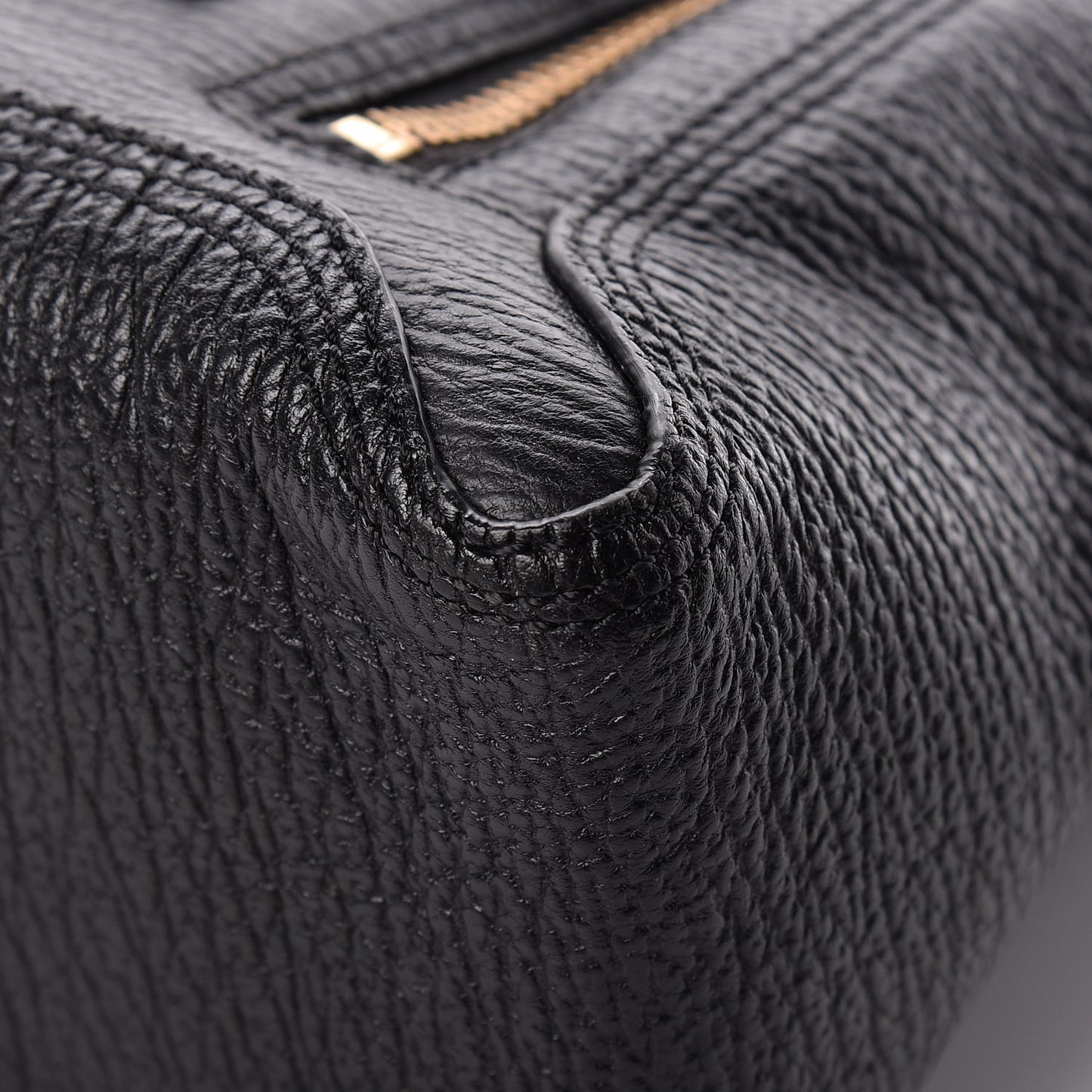 3.1 Textured Calfskin Medium Pashli Satchel Black
