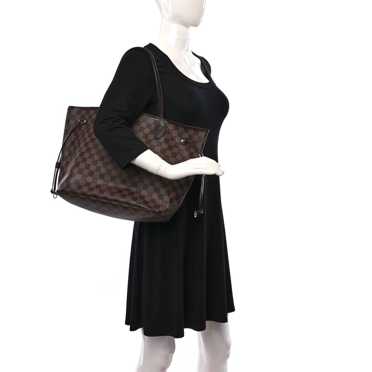 Louis Vuitton Damier Ebene Neo Neverfull MM 2 of 10