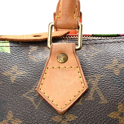 Louis Vuitton Monogram Roses Speedy 30 14 of 14