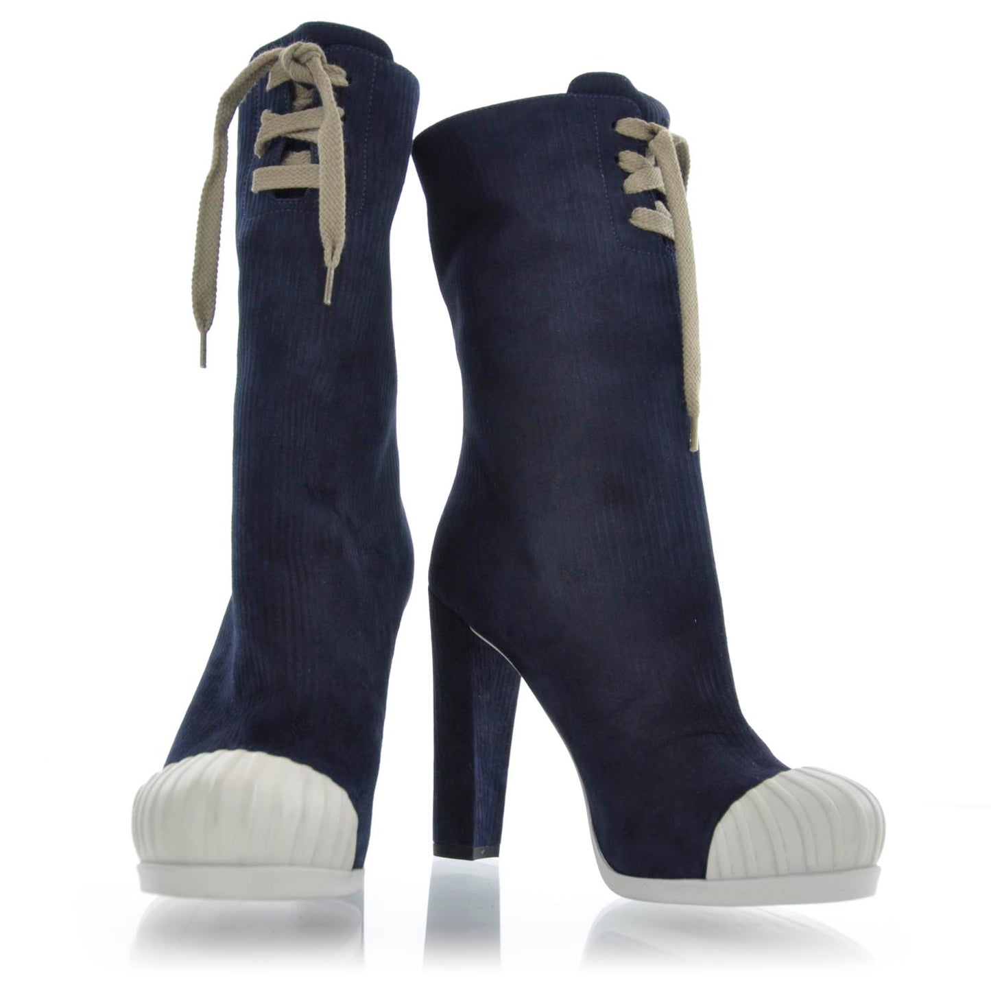 Suede Corduroy Boots 36
