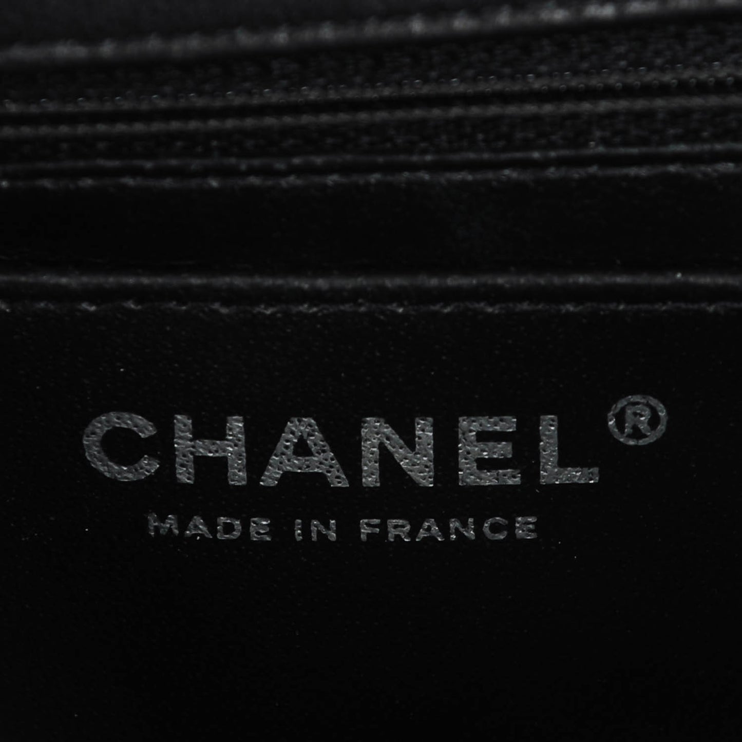 Patent Calfskin Quilted Mini Rectangular Flap Black
