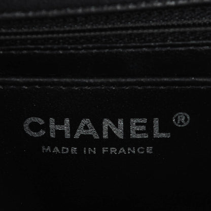 Chanel Patent Calfskin Quilted Mini Rectangular Flap Black 7 of 8