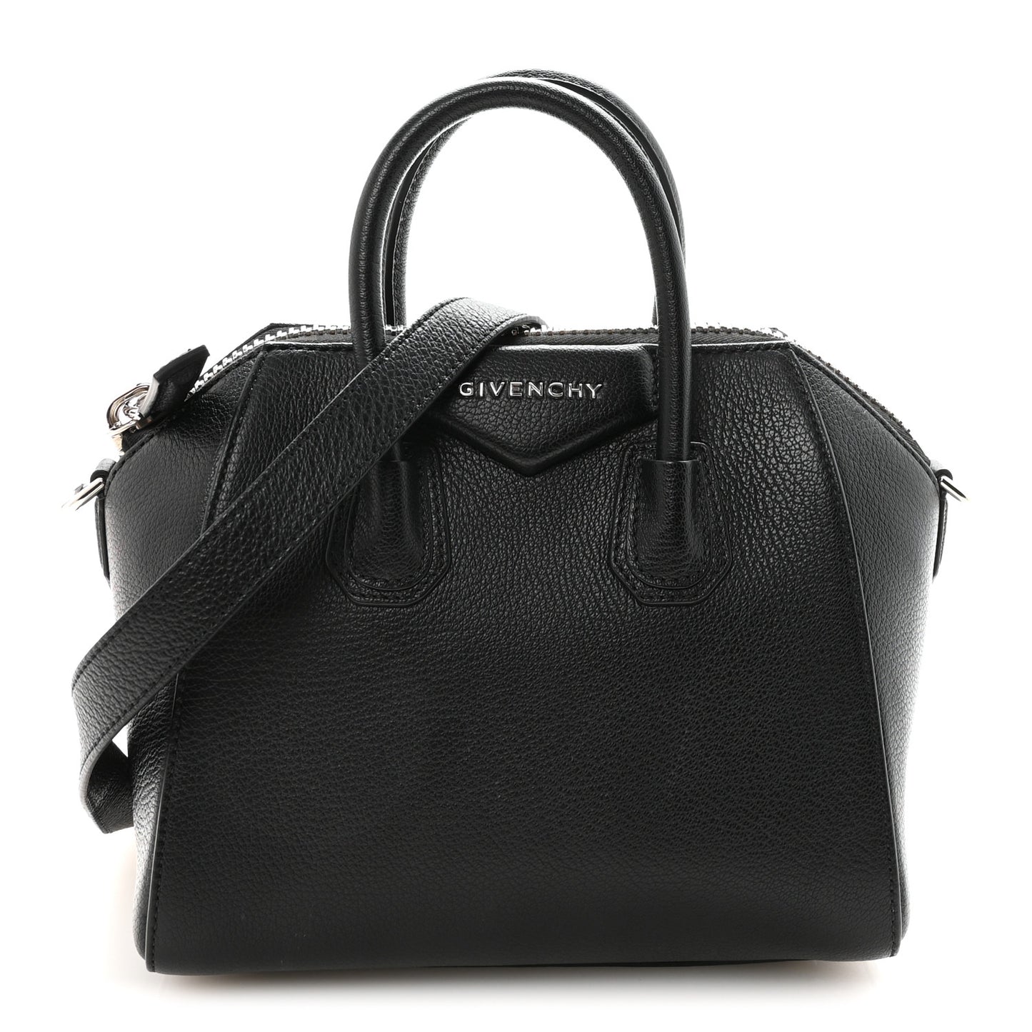 Sugar Goatskin Mini Antigona Black