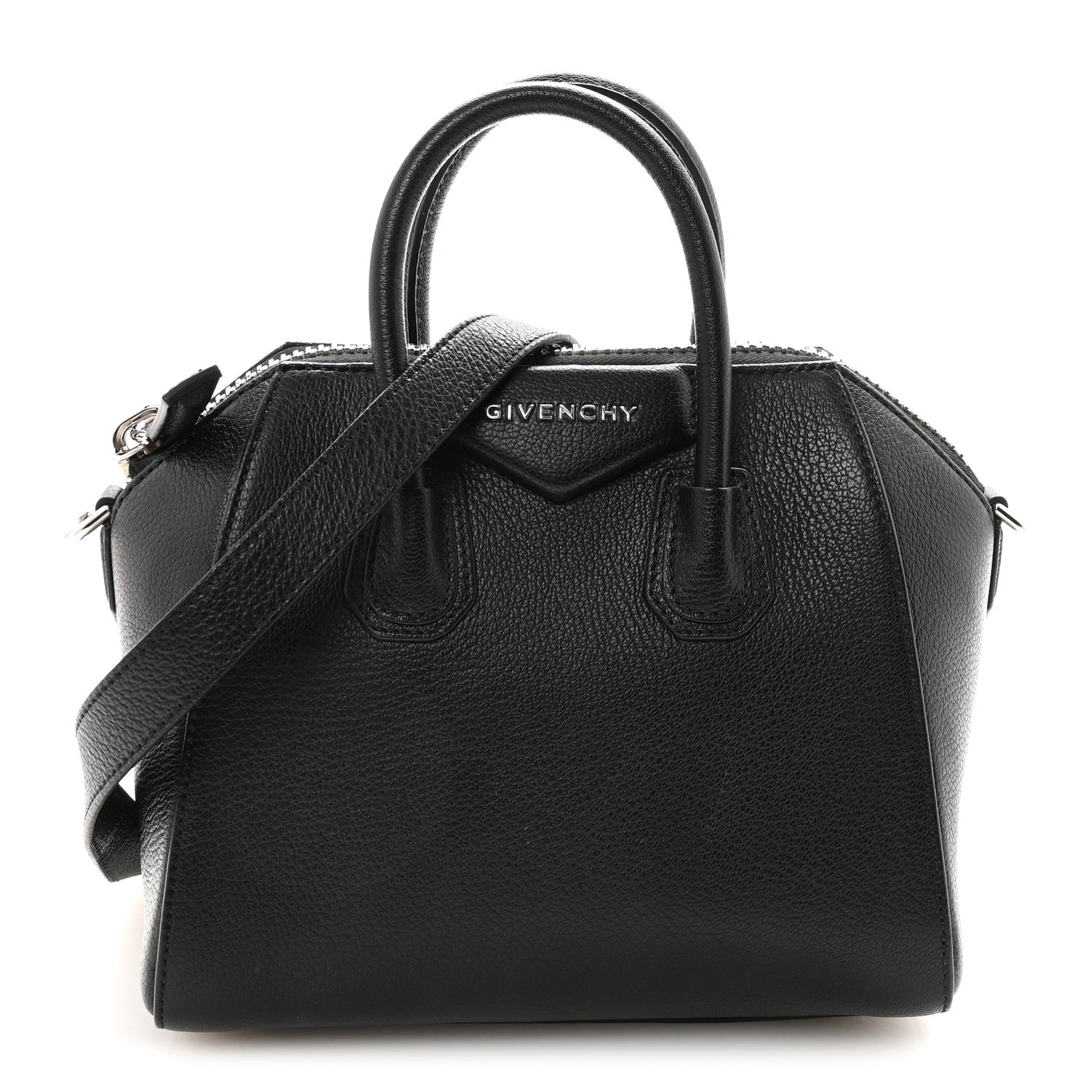 Givenchy Sugar Goatskin Mini Antigona Black 1 of 10
