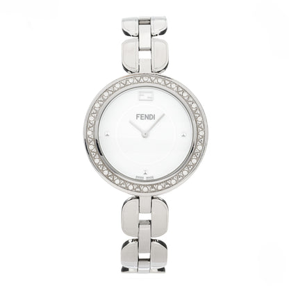 Fendi Stainless Steel Diamond Bezel 36mm Fendi My Way Quartz Watch 1 of 5