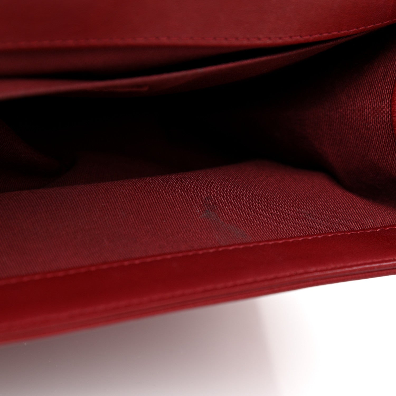 Chanel Calfskin Quilted Medium Boy Flap Red 15 of 16