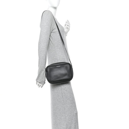 Balenciaga Calfskin Logo S Everyday Camera Bag Gris Fossile 2 of 12