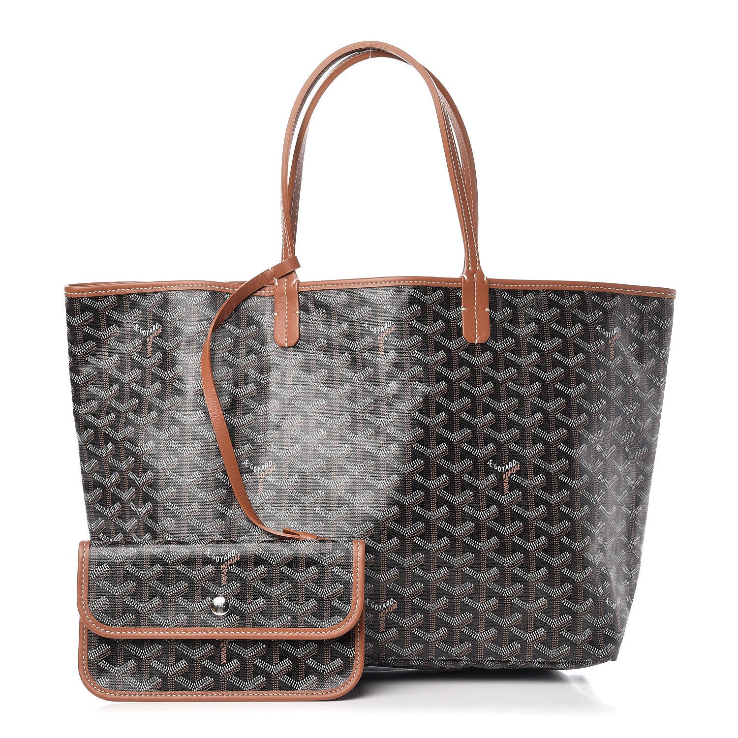 Goyard Goyardine Saint Louis PM Black Gold 1 of 11