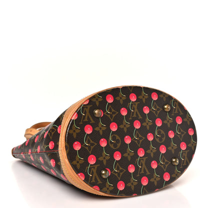 Louis Vuitton Monogram Cerises Bucket Bag 4 of 9