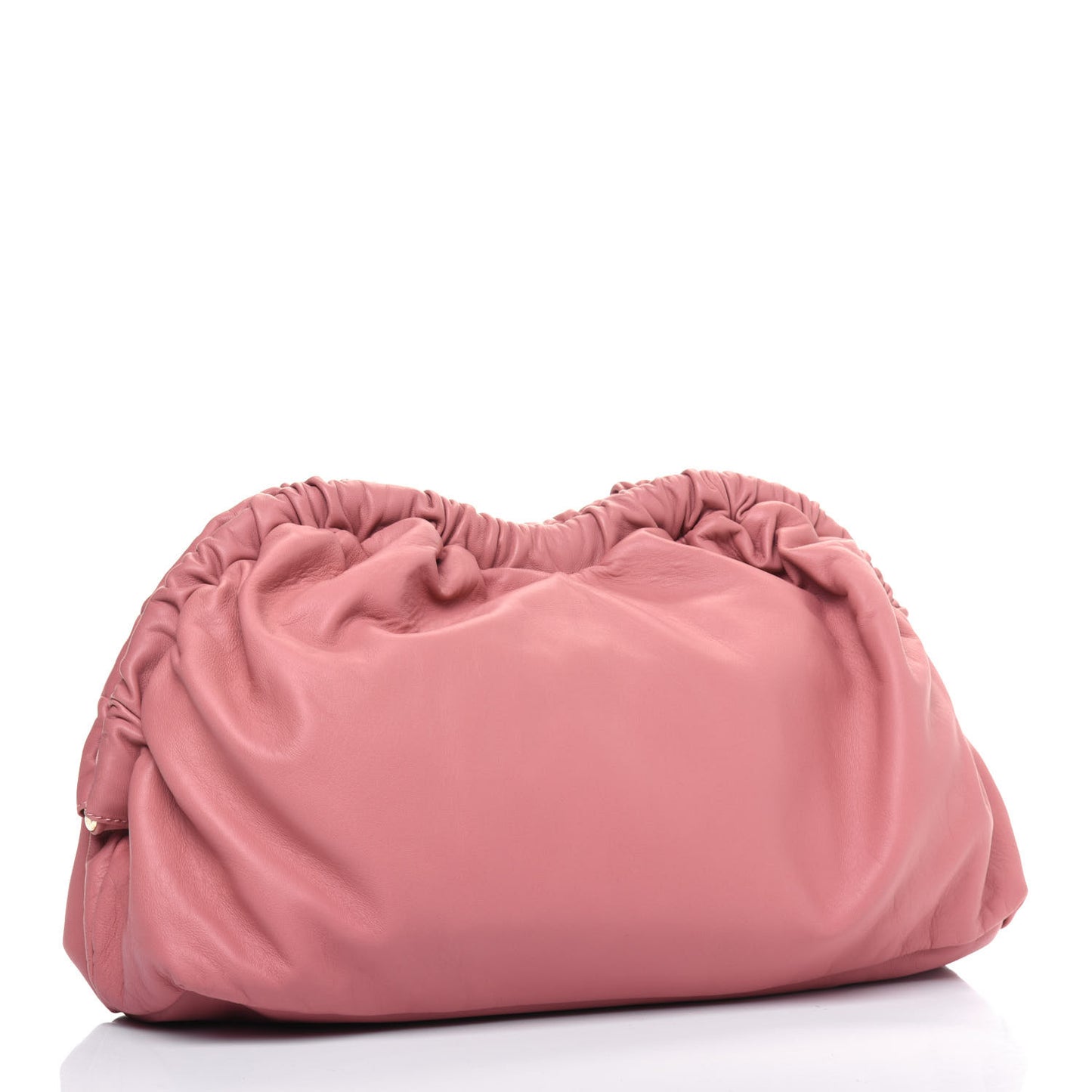 Lambskin Cloud Clutch Blush