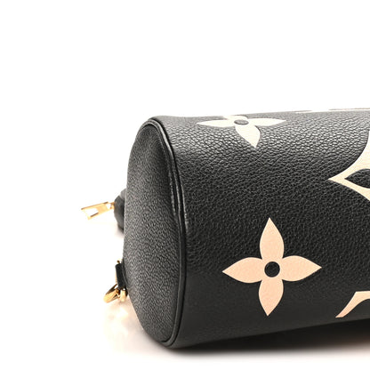 Louis Vuitton Empreinte Monogram Giant Papillon BB Black Beige 8 of 9