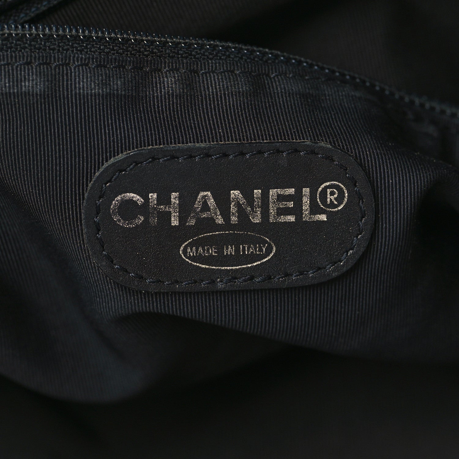 Chanel Caviar Quilted CC Shopping Tote Black 6 of 8