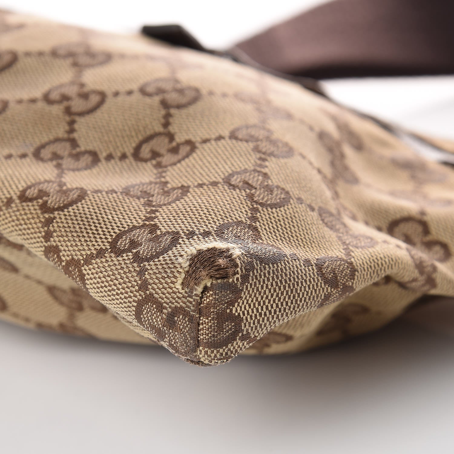 Gucci Monogram Web Belt Bag Dark Brown 18 of 18