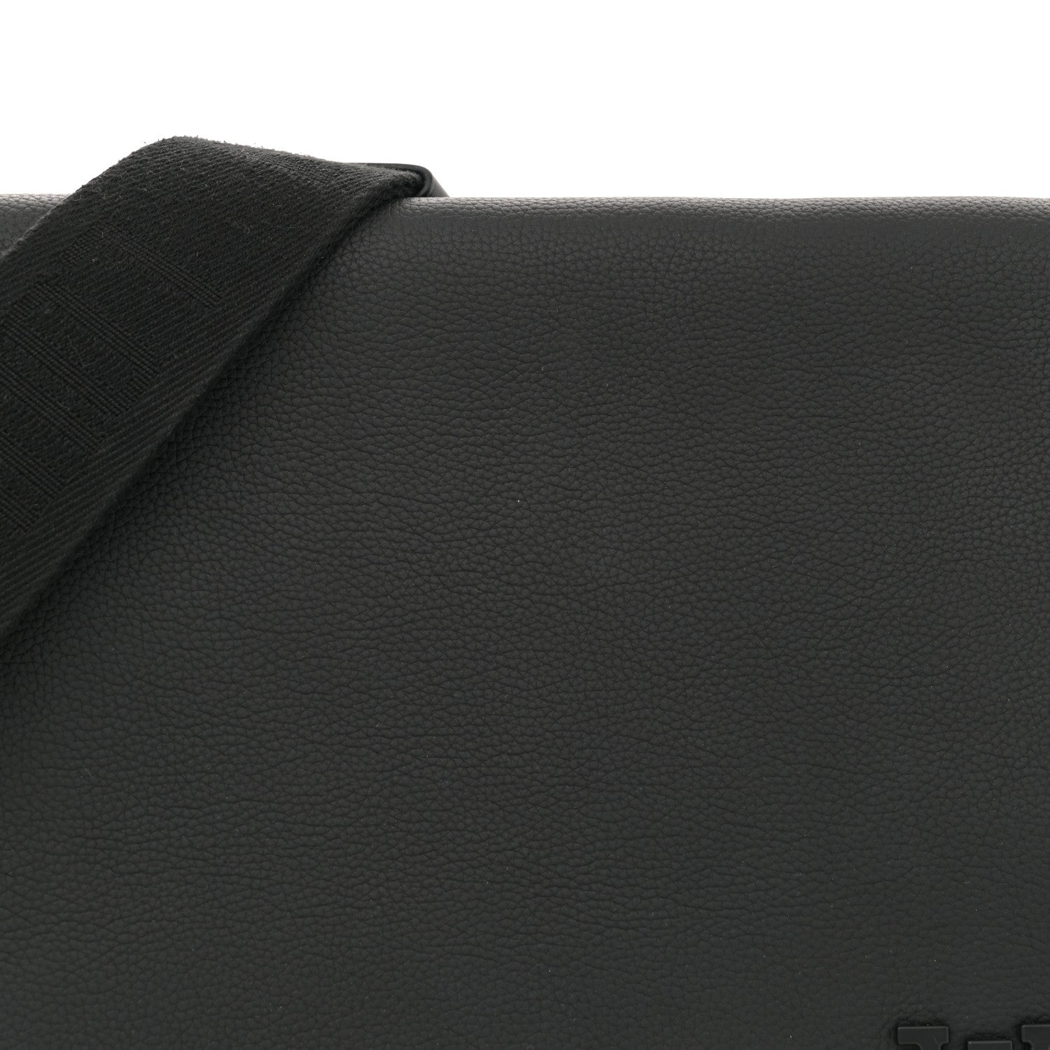 Louis Vuitton Calfskin Aerogram Takeoff Messenger Black 7 of 12
