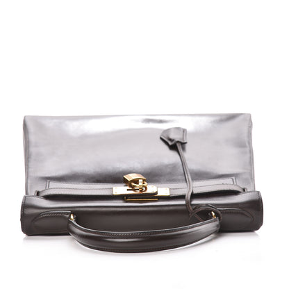 Hermes Box Kelly Retourne 28 Chocolate 33 of 35