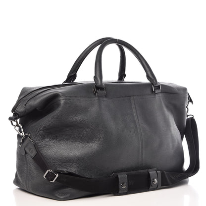 MCM Calfskin Weekender Bag Phantom Grey 3 of 19