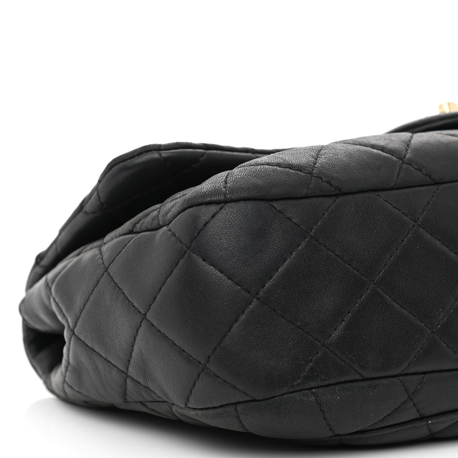 Chanel Lambskin Quilted Medium Precious Jewel Single Flap Black 8 of 12