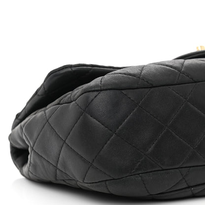 Chanel Lambskin Quilted Medium Precious Jewel Single Flap Black 8 of 12